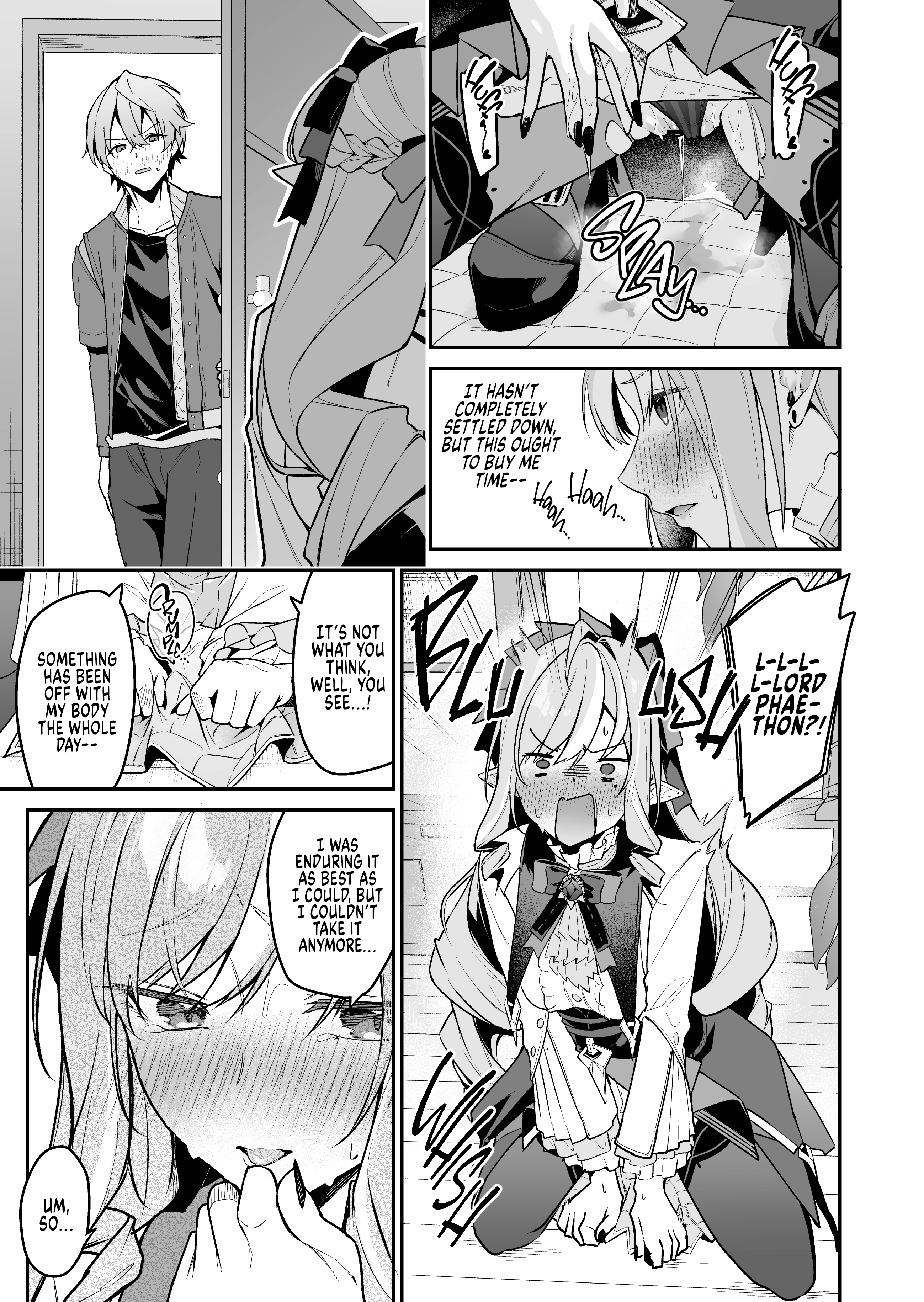 Hentai Manga Comic-Desire overflows, blossoming in a reckless frenzy-Read-6